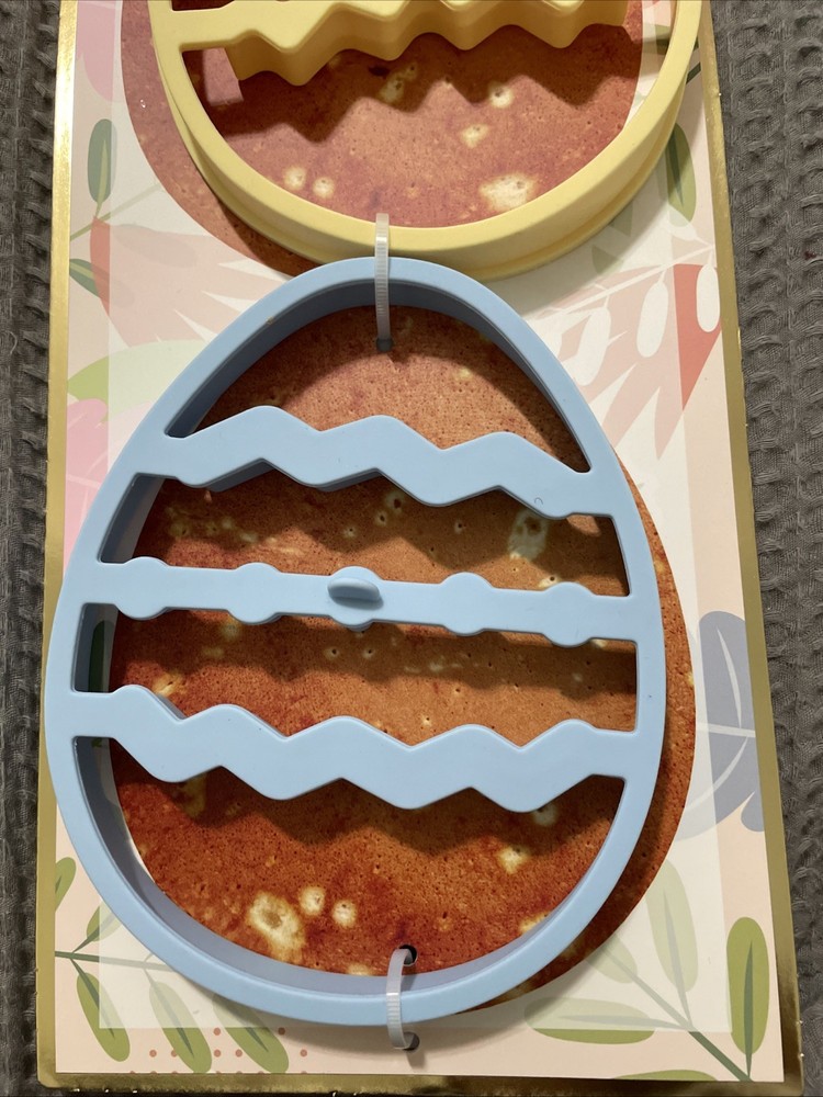 CWC Cook With Color 3pc Pancake Mold Set Easter Holiday