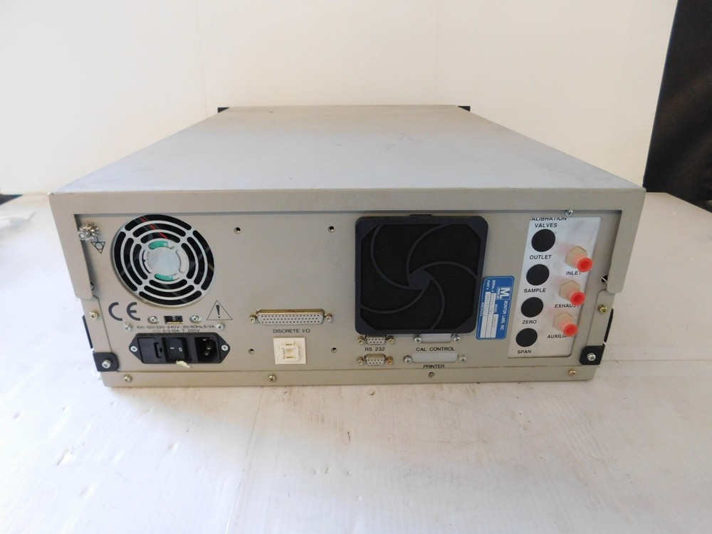 MONITOR LABS ML 9850B SO2 FLUORESCENCE ANALYZER (ZBZ26)