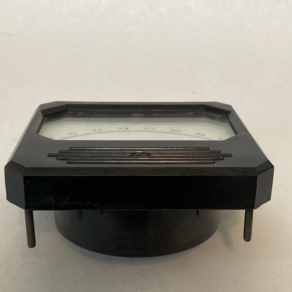 National Technical Labs Beckman DC Ammeter Panel Meter
