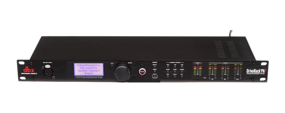 BRAND NEW ! DBX Drive Rack PA2 Equalization & Loudspeaker Management System.