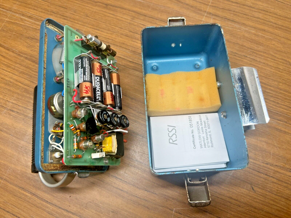 WM B Johnson Model GSM-5 Survey Meter