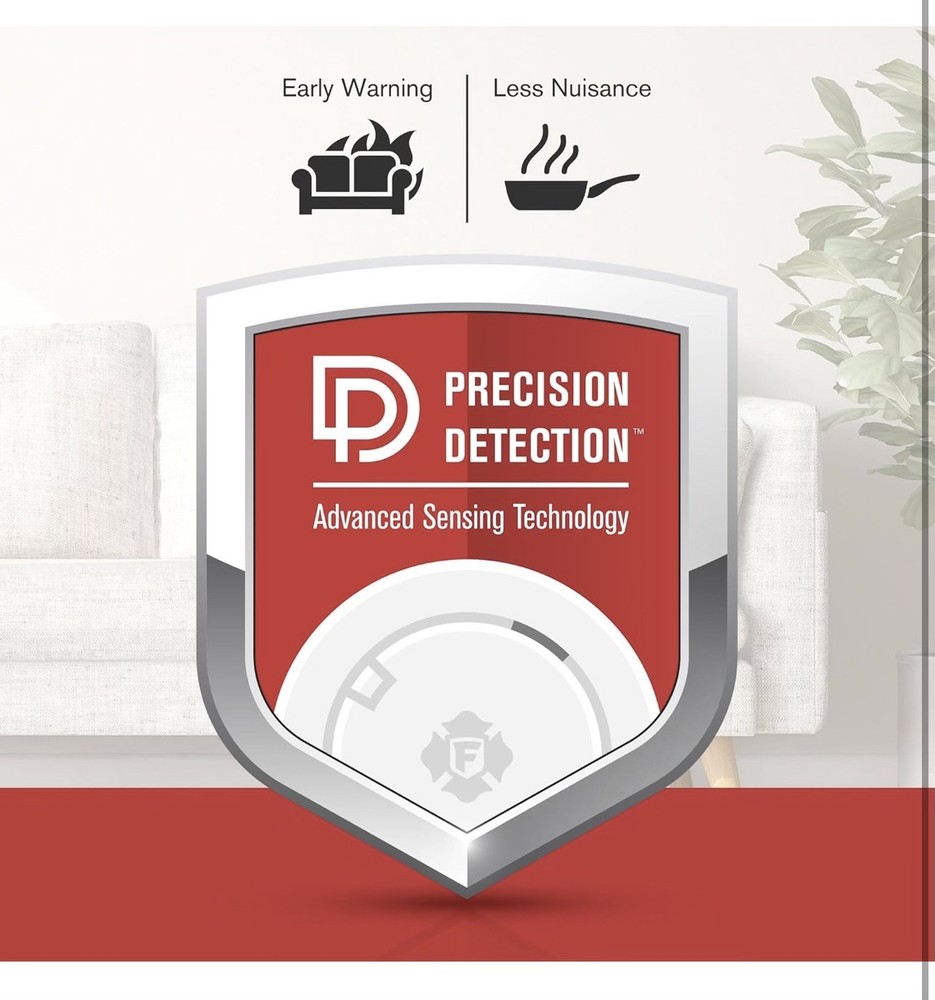 First Alert 6-Pack SMICO100-AC Interconnect Hardwire Smoke&Carbon Mono detector