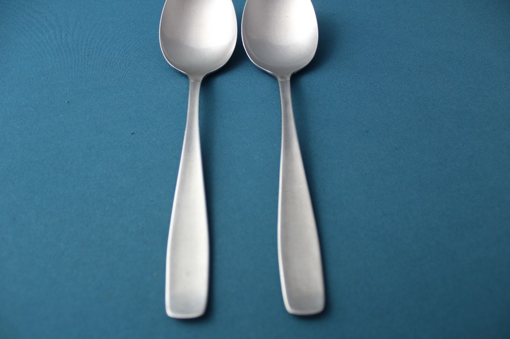 WMF LINE Serving Tablespoon (2pc Set) Germany Triangle Mark 7 5/8"