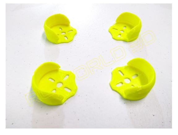 QUADCOPTER BRUSHLESS MOTOR MOUNT/BASE PROTECTOR 4PCS 3D PRINTED PLA 250 FRAME