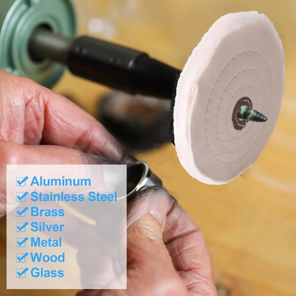 Angerstone Metal Polishing Compound Kit- Stropping Compound for Leather Strop, B