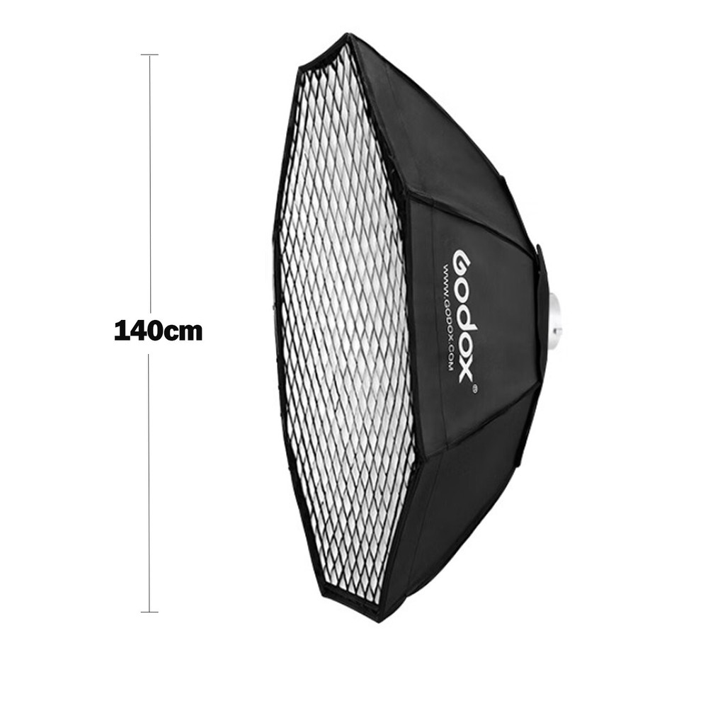 Godox FW140 140cm Octagon Bowens Mount Softbox Light Modifier Honeycomb Grid