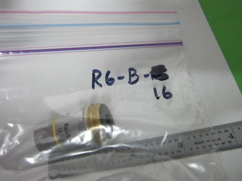 OBJECTIVE DARK PHASE REICHERT USA MICROSCOPE OPTICS AS IS BIN#R6-B-16