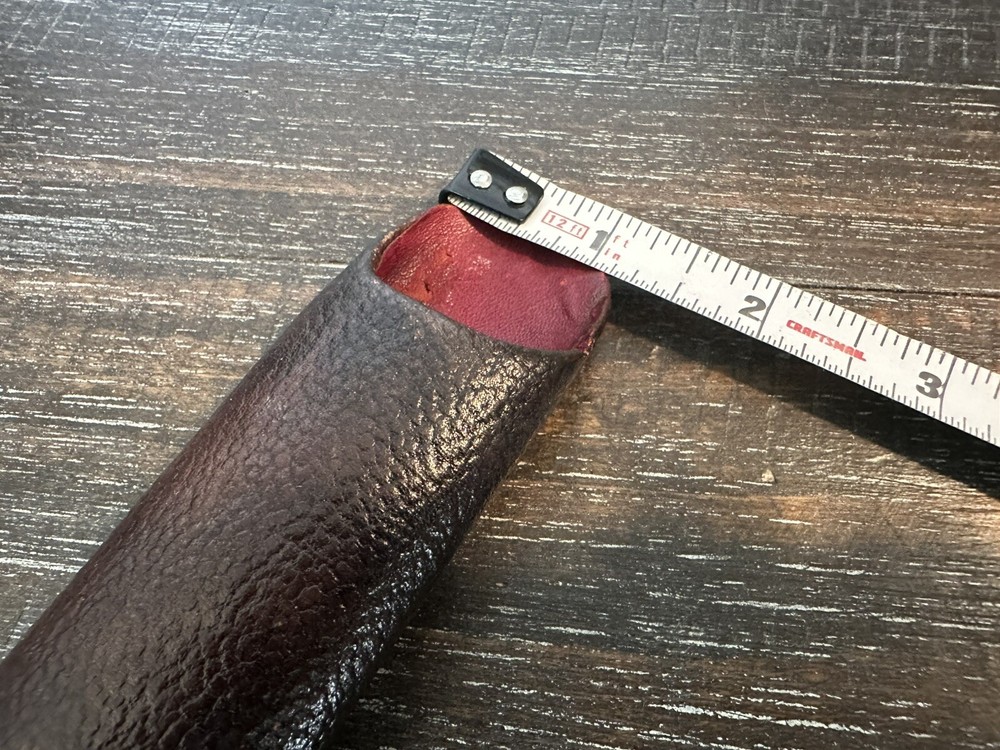 Antique Hard Shell Spectacles/Eyeglass Case Tube
