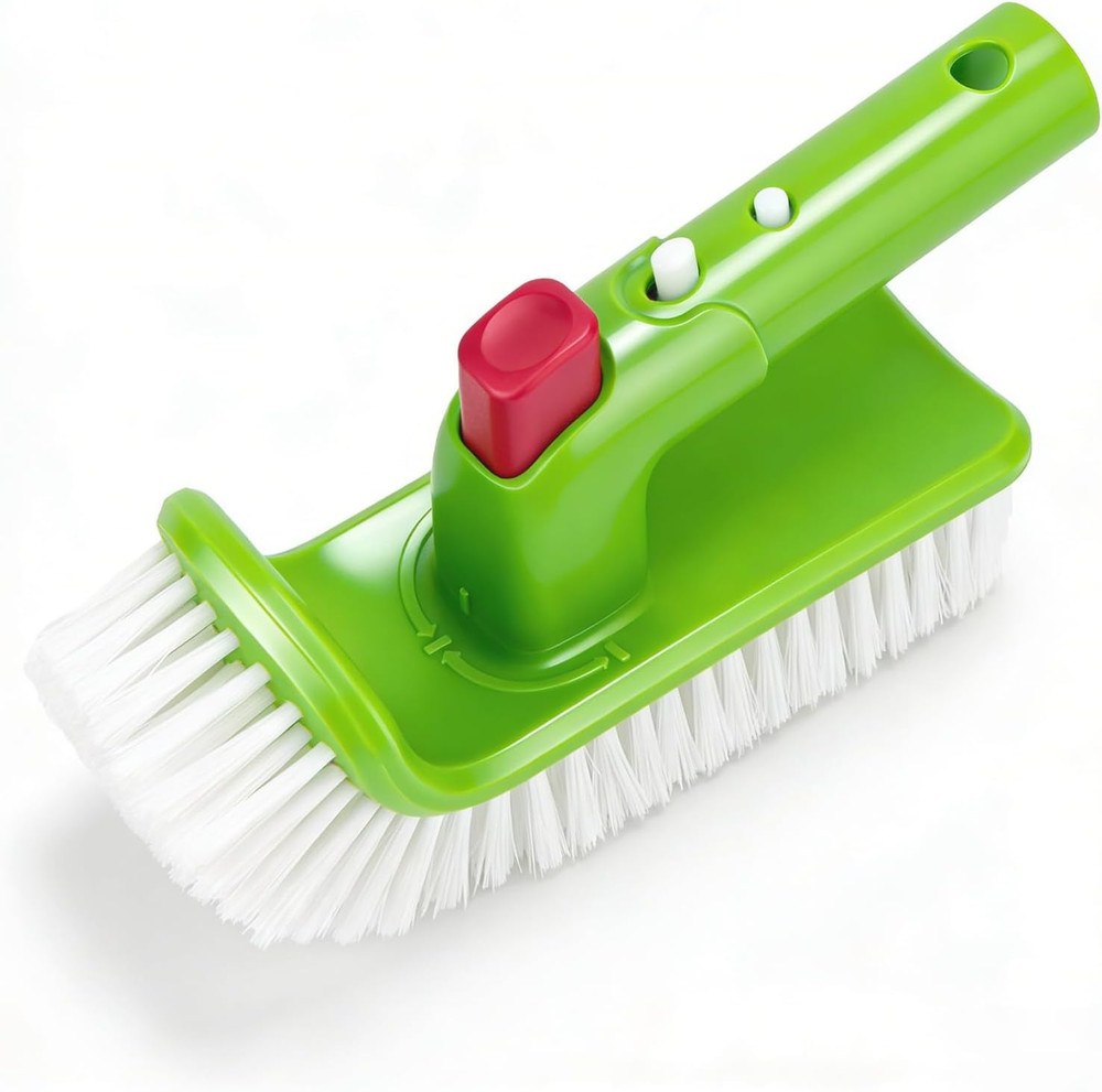 180° Rotatable Pool Brush Head for Inground & Above Ground Pools | Step & Corner