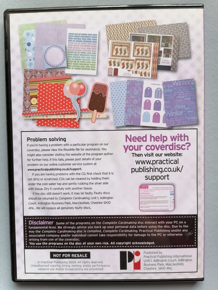 COMPLETE CARDMAKING, Craft CD-ROM, Practical Publishing