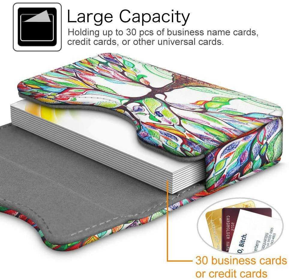 Business Card Holder Credit Card Wallet Handmade Universal Card Case Organizer
