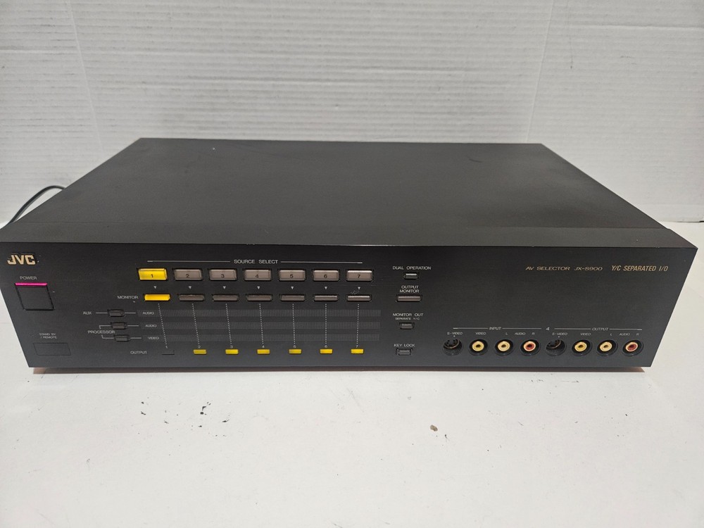 JVC Model JX-S900 AV Selector Switch – High-End Component, Tested & Working