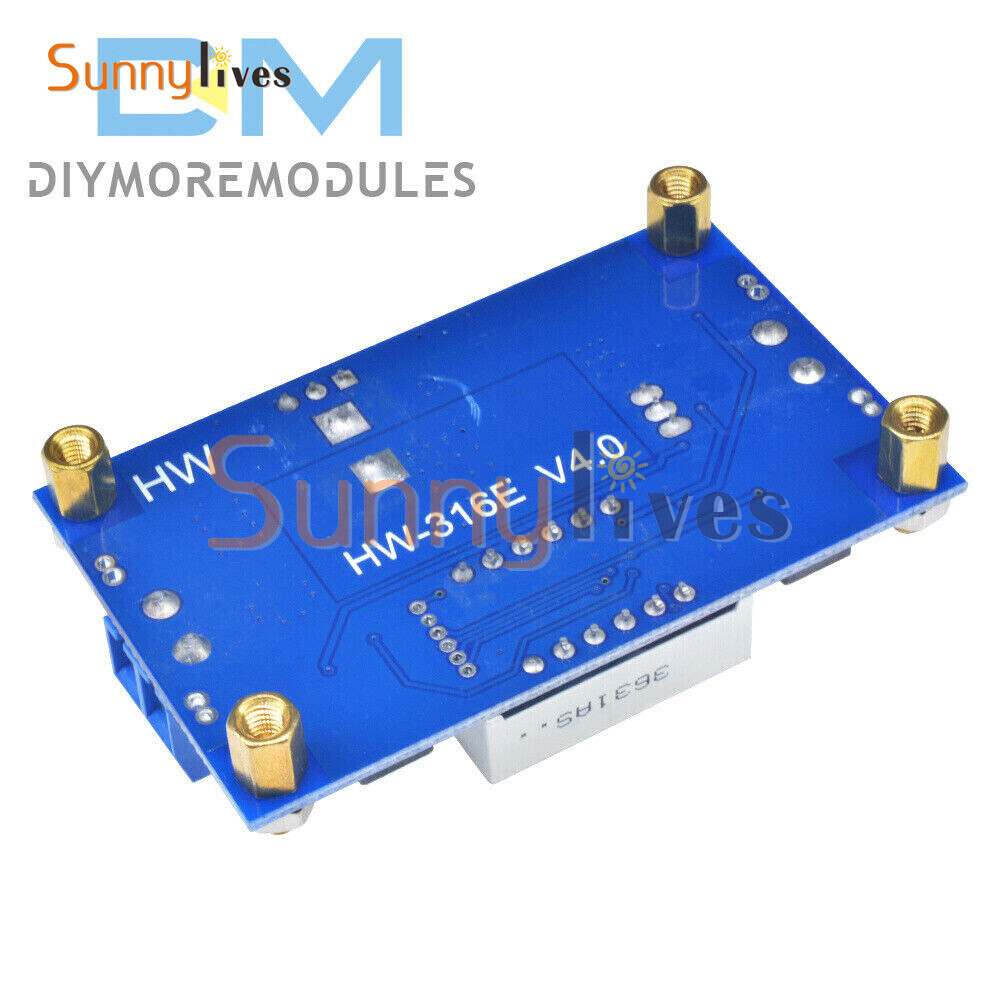 2PCS 5A Adjustable DC Step-down Digital Module LED Driver Buck Conversion Module