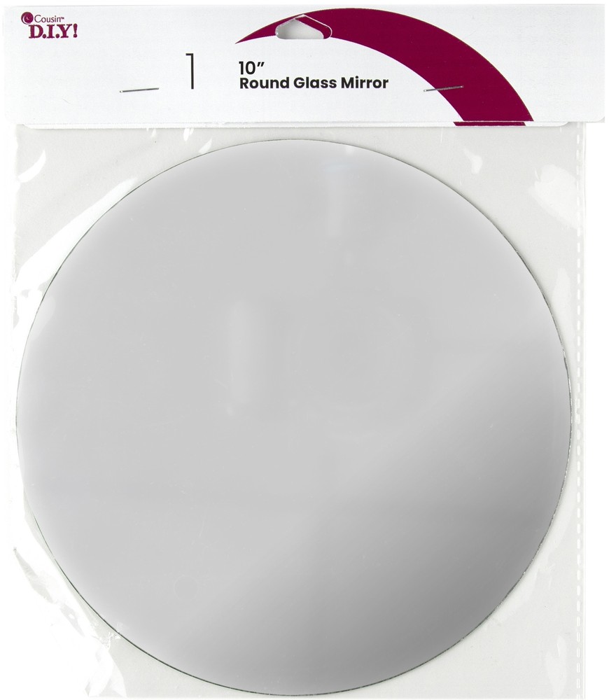 Round Glass Mirror 10 inch