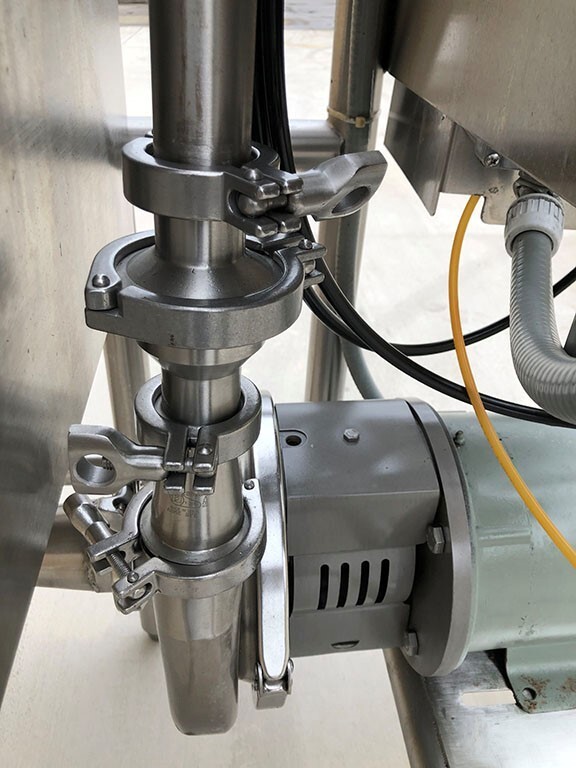 Ecolab Model C Single Tank CIP System, Clean In Place Process Skid