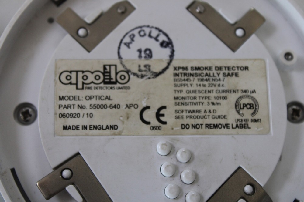 Apollo XP95 Optical Smoke Detector 55000-640APO