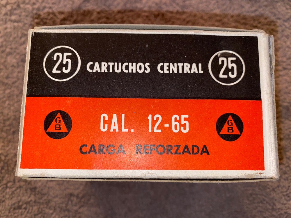 SUPER RARE LA MARCA SHOT SHELL BOX From Spain!Awesome Graphics,Great Shape