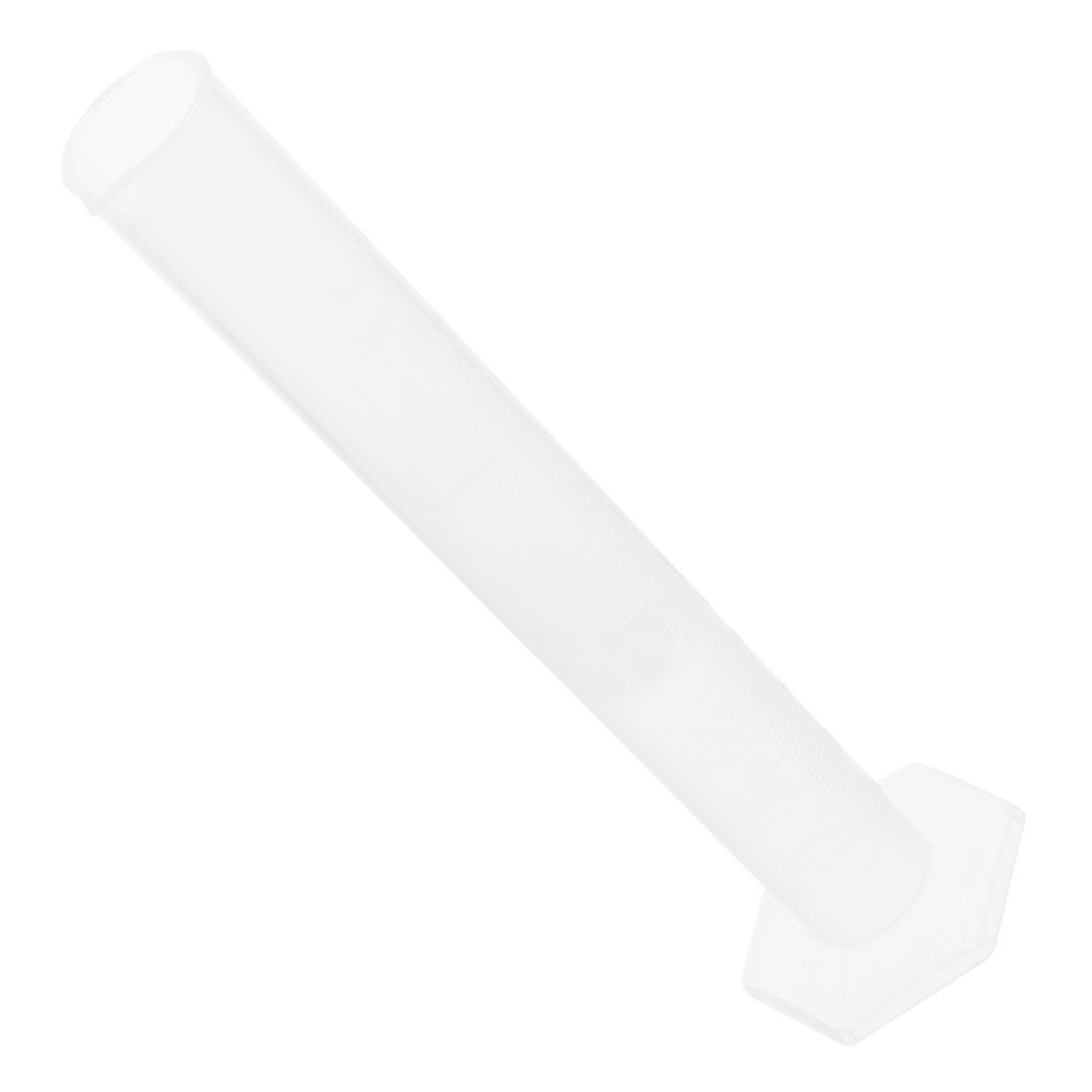 100 Ml Large Plastic Measuring Beaker Transparent Test Tubes Cylinder
