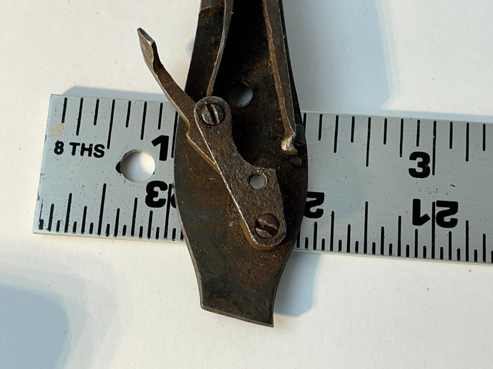 Antique Side Lock Assembly Main Spring Action Percussion rifle Rand Contract
