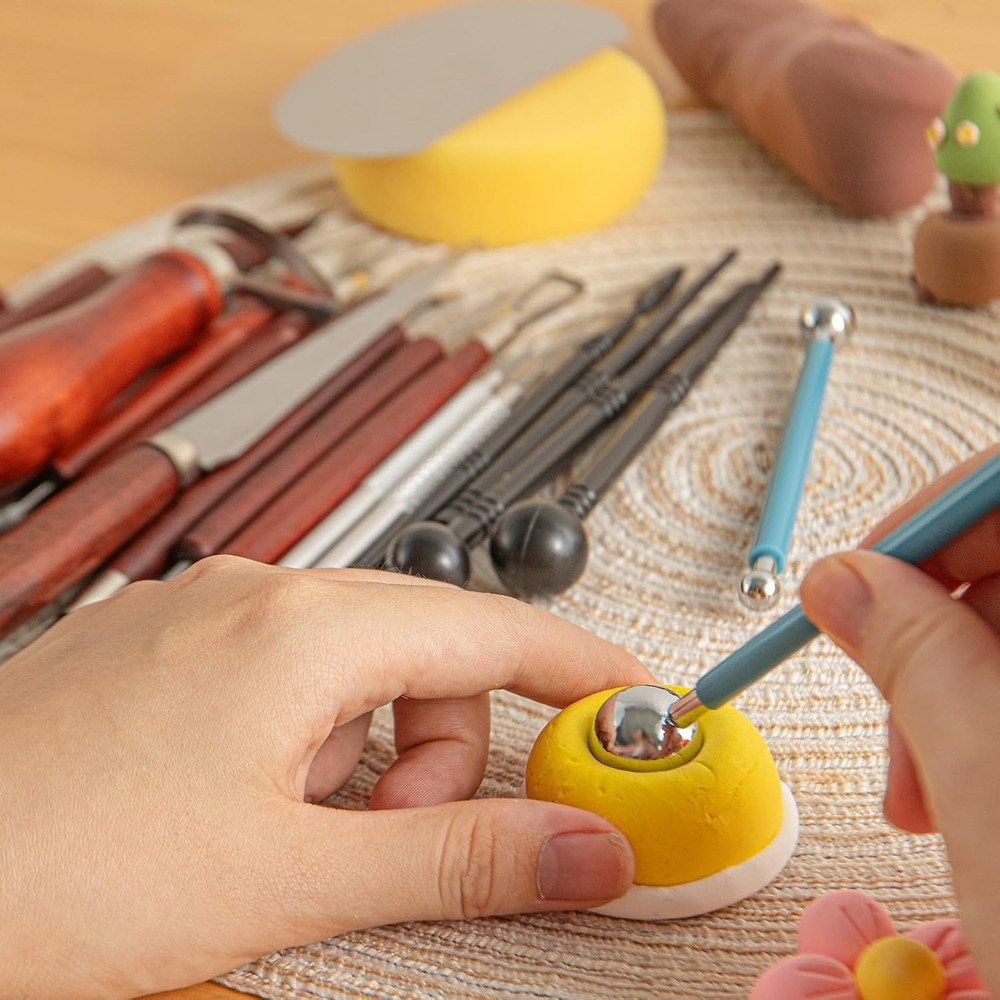 23PCS Clay Tools Sculpting, Ceramic & Pottery Modeling Tool, Ceramics Tools Set