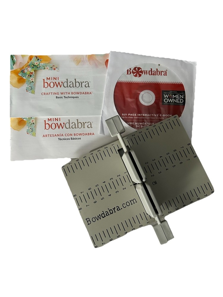 Bowdabra Mini Bowmaker Kit 4.5" x 3.5" x 2" Measuring Tool attachment