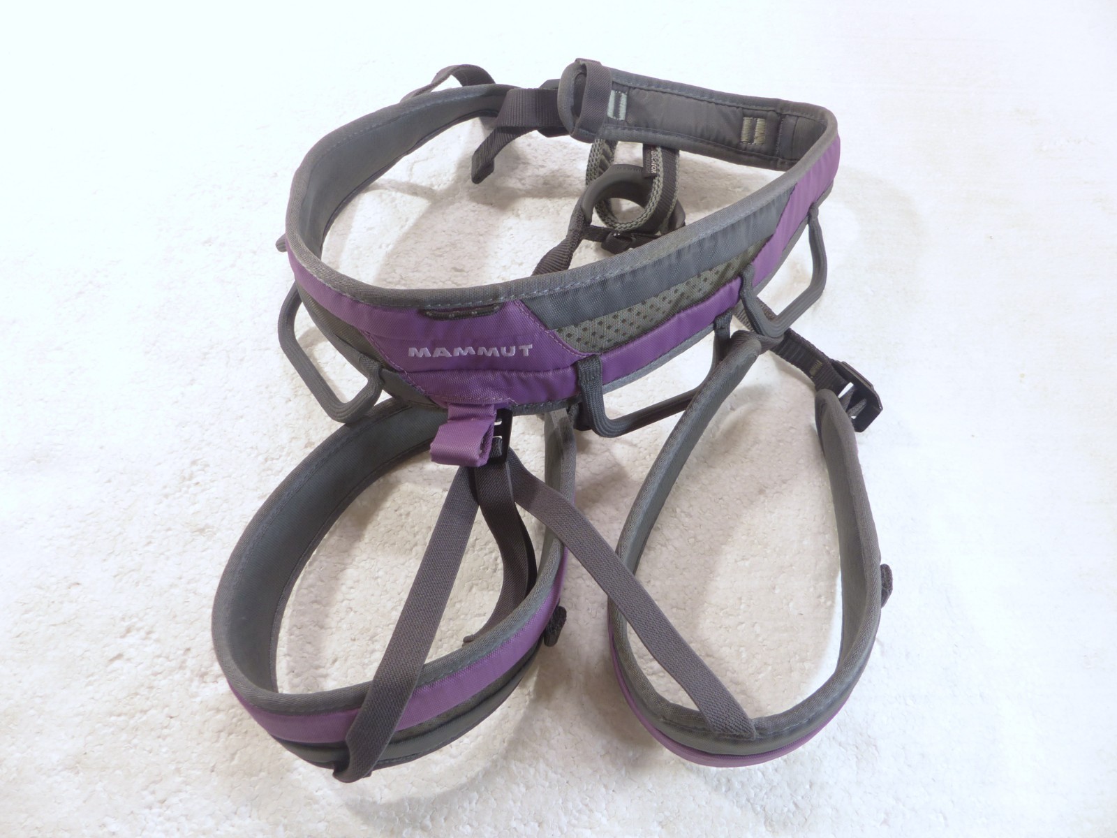 Women's Mammut OPHIR 3 Slide Type C Purple & Gray Rock Climbing Harness Size S