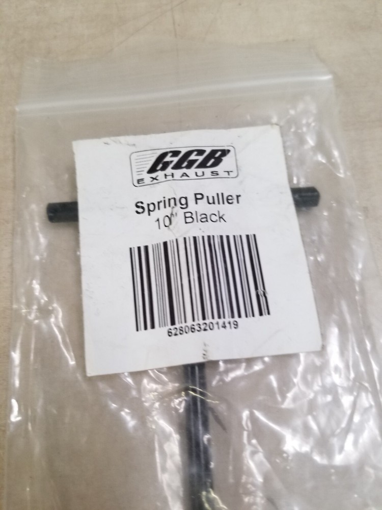 GGB Exhaust 10" Long Black Spring Puller
