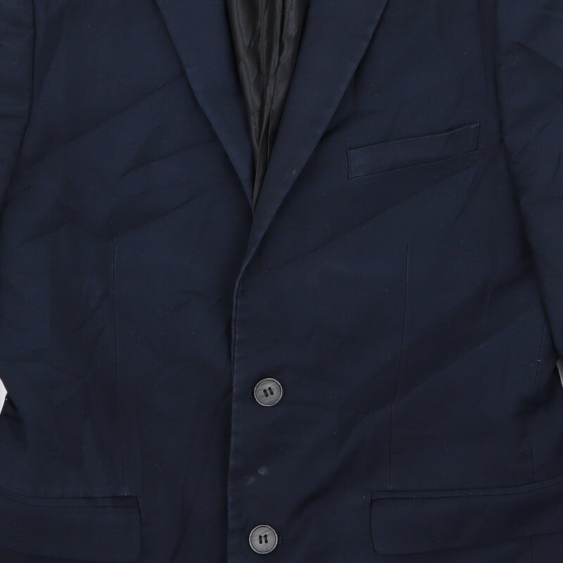 H&M Mens Blue Polyester Blend Blazer Size 36