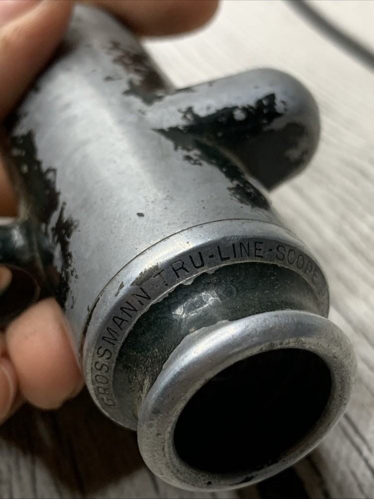 Vintage Grossmann Tru-Line-Scope Measuring Scope Tool