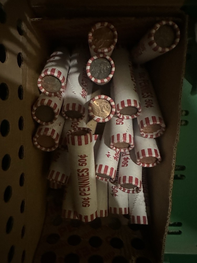 UNSEARCHED penny roll 2025