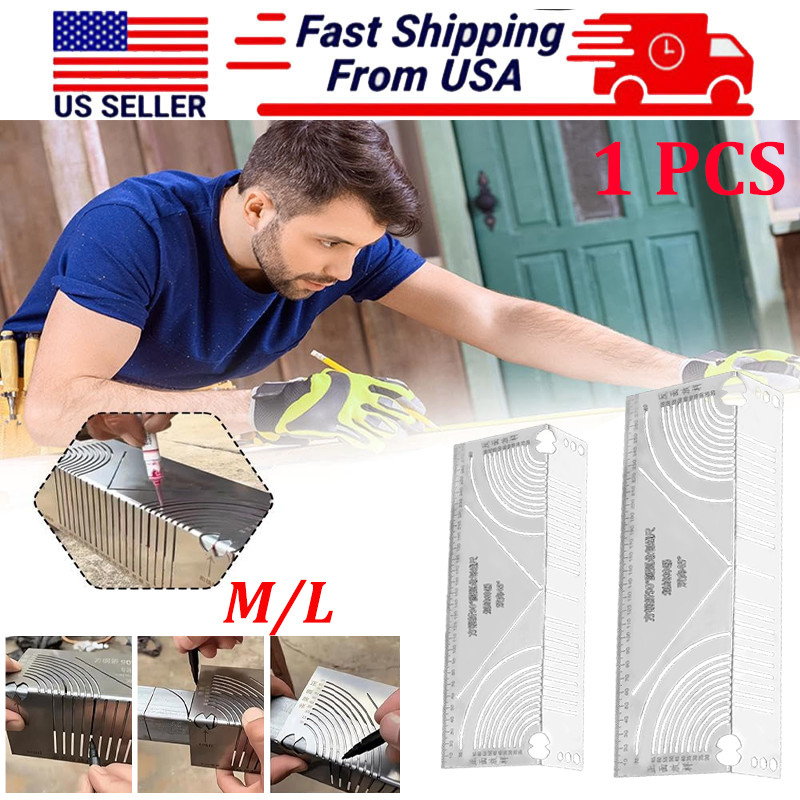 1PC Precisionflex Angle Arc Marking Tool Square Steel Bend Marking Cutting Guide