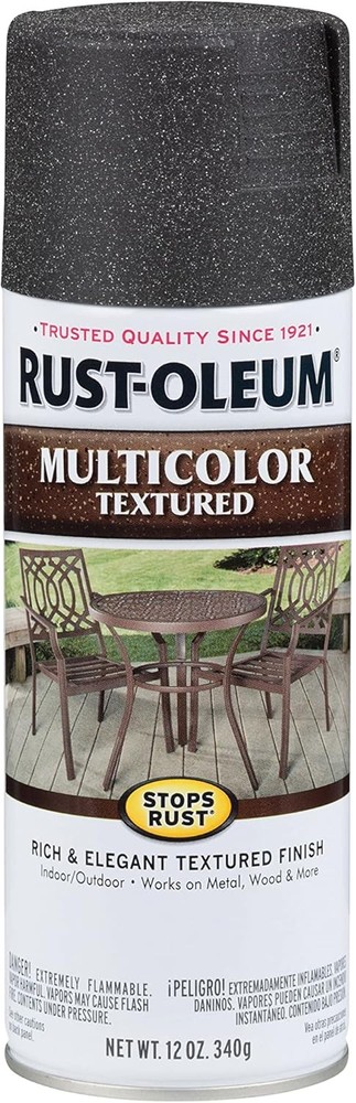 Textured Spray Paint Rustic Umber 12oz Multi Surface 2 Pack