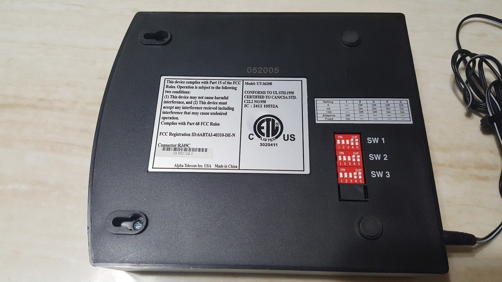 Alpha Telecom Triple NT1 UT-3620B