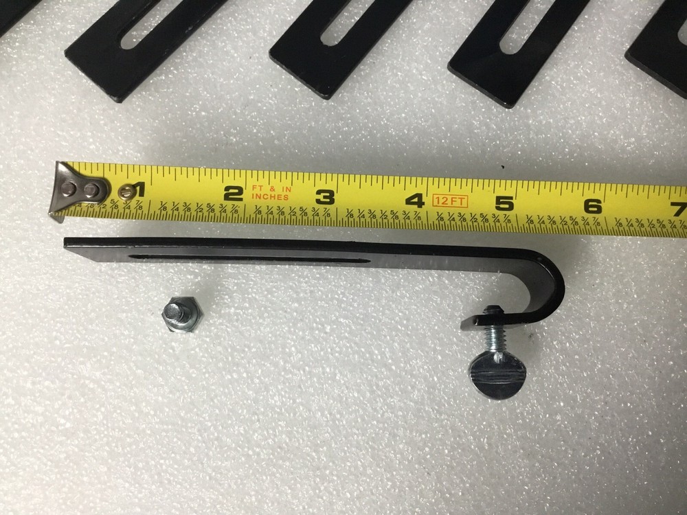 4x Mounting Brackets, J Shape, J Hook, for CCTV Security Surveillance Camera