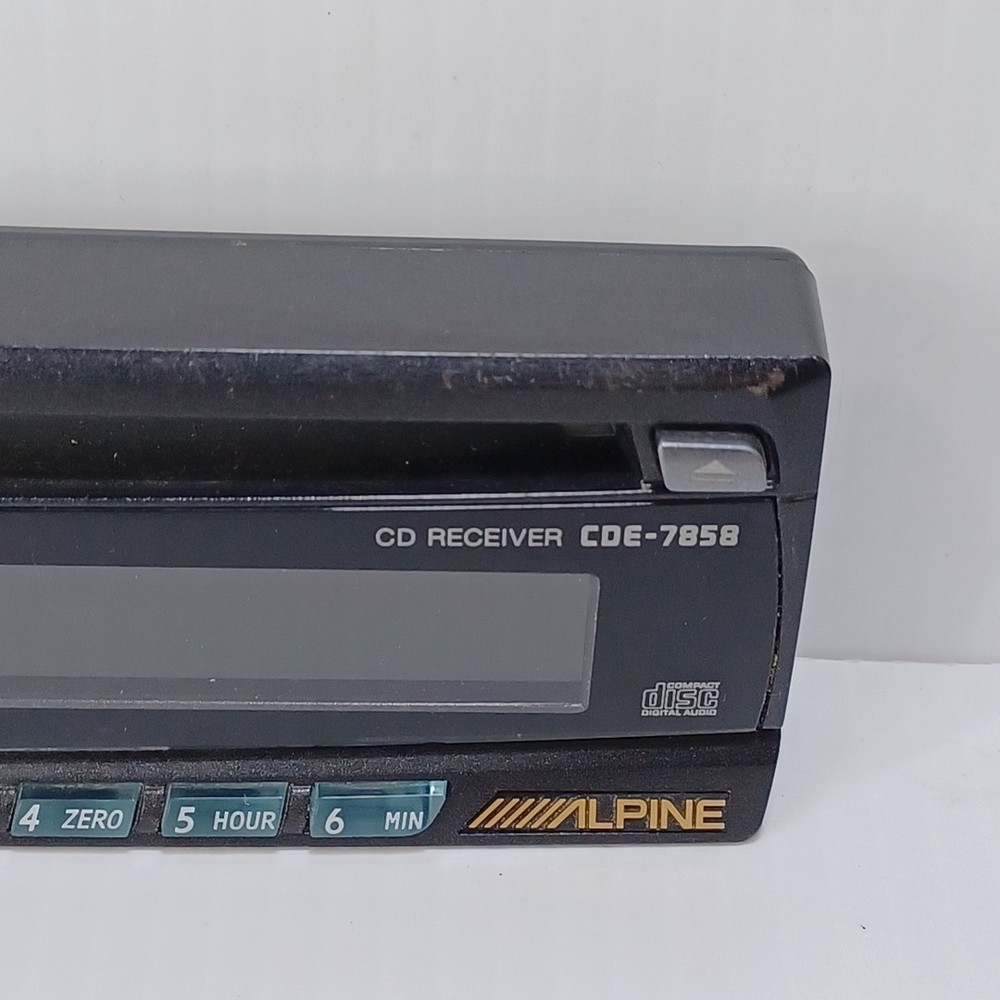 ALPINE CDE-7858 FACEPLATE ONLY