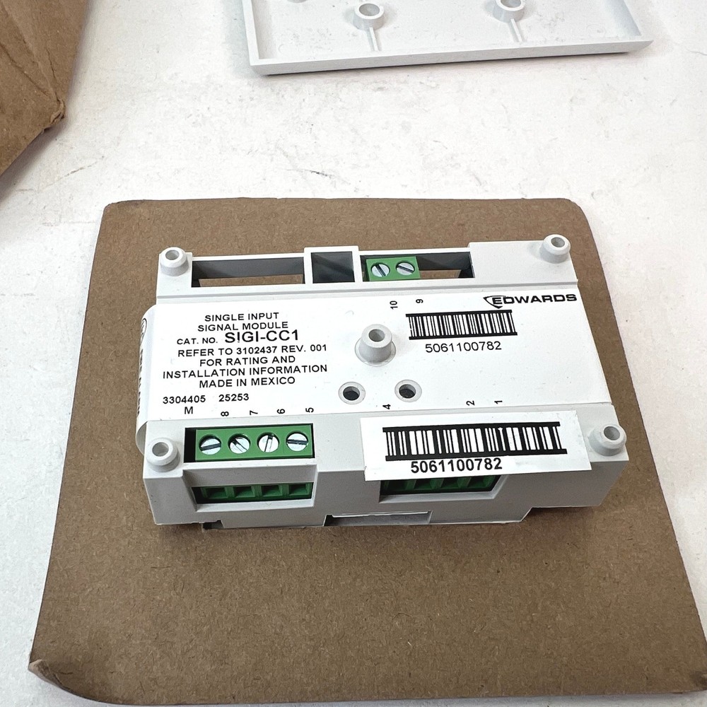 EDWARDS SIGI-CC1 Single Input Signal Module CAT NO 25252 Module Signal