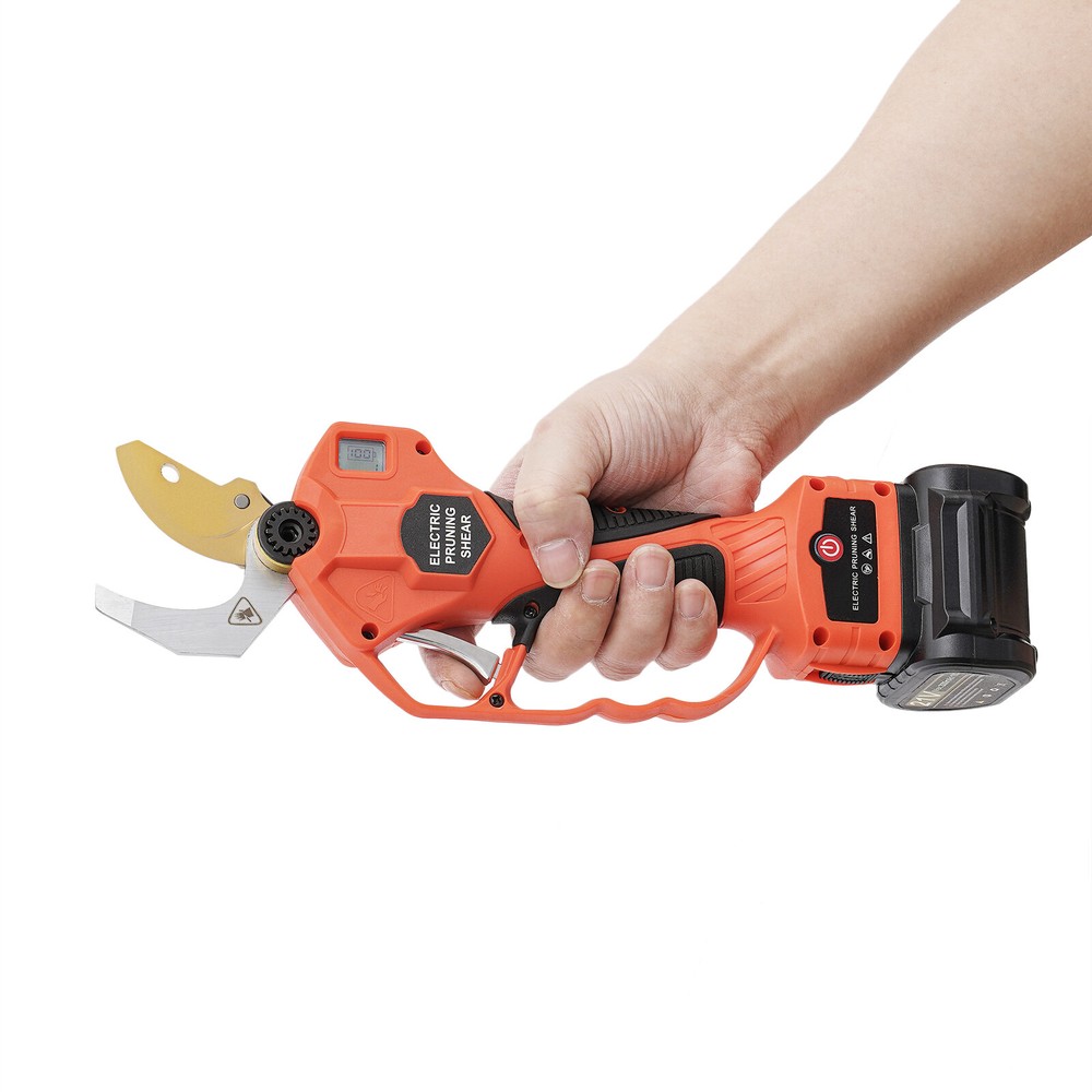 Electric Pruner Cordless Pruning Shears Extension Pole Bar Tool Lithium Battery