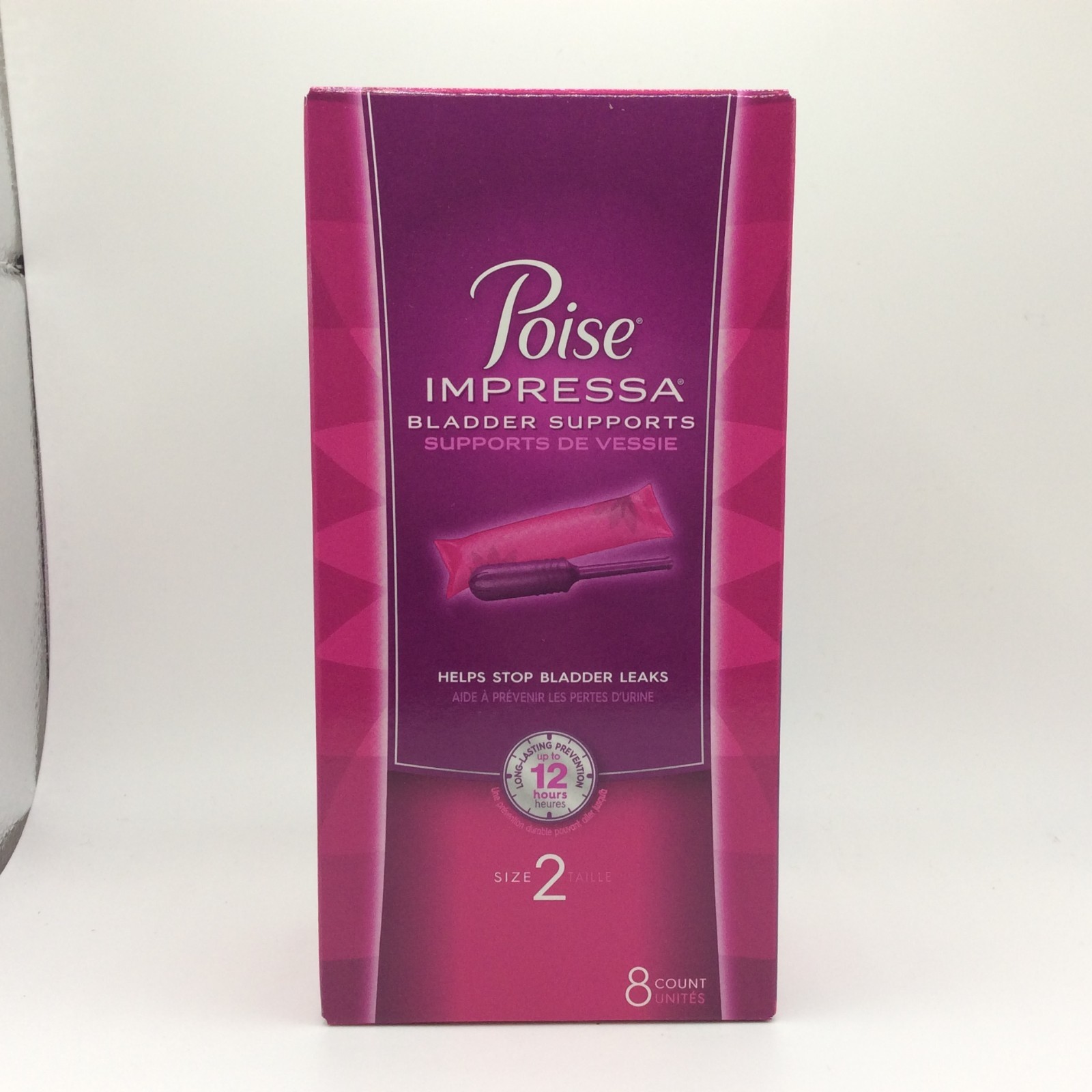 Poise Impressa Incontinence Bladder Control Support, Size 2, 8 Count🎈2029🎈