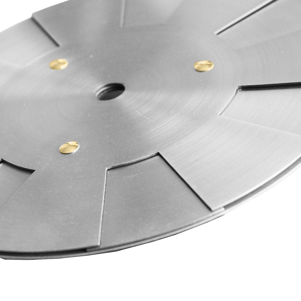 8" Chopper Cymbal Silver Alloy Clap Stack Cymbal for Drum Set