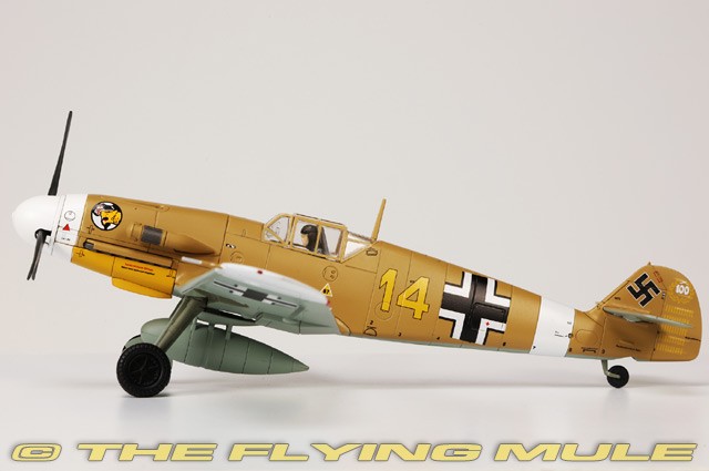 Hobby Master 1:48 Bf 109F Lufwaffe 3./JG 27 Hans-Joachim Marseille Yellow 14