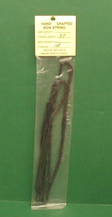 New Bowstrings by Binney Replacement String for Teardrop Cable Bows - 37" 14 str