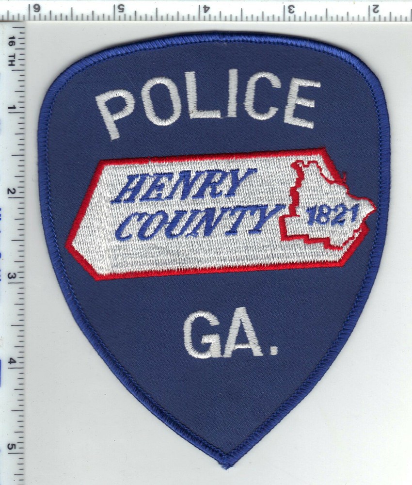 Henry County Police (Georgia) 2nd Issue Shoulder Patch
