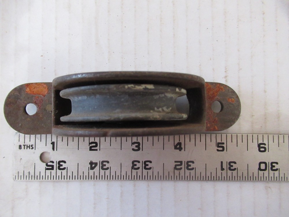 Window Roller/Pulley/Guide Unrestored as found Condition