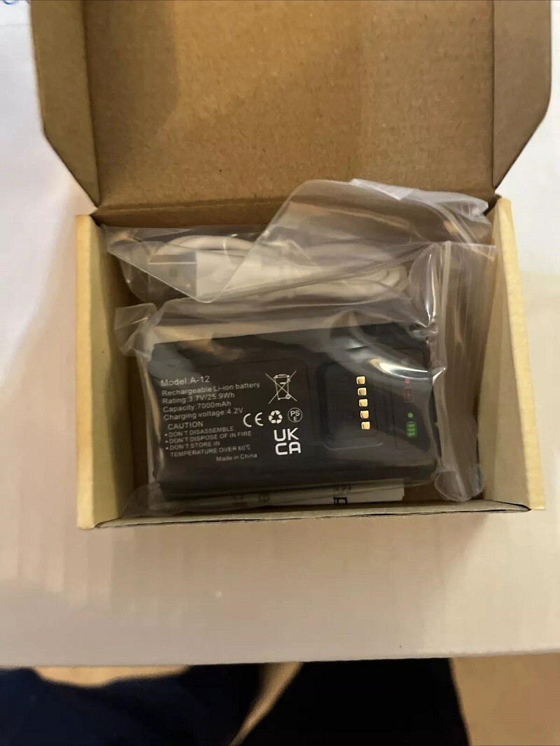 7.0Ah A-12 Battery For Arlo Essential Wire-Free Video Doorbell 272-50114-01 3.7V