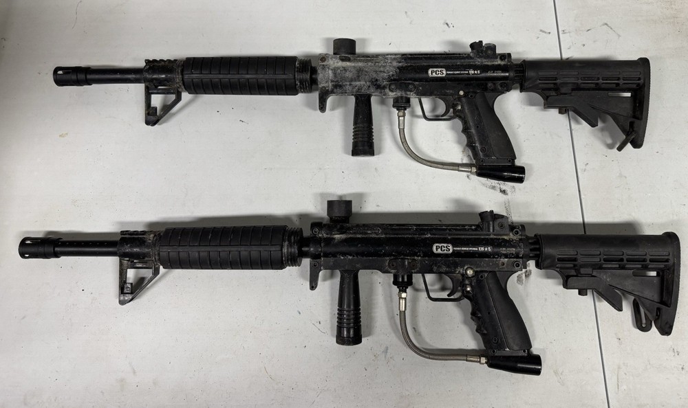 PCS US-5 Paintball Markers (2)