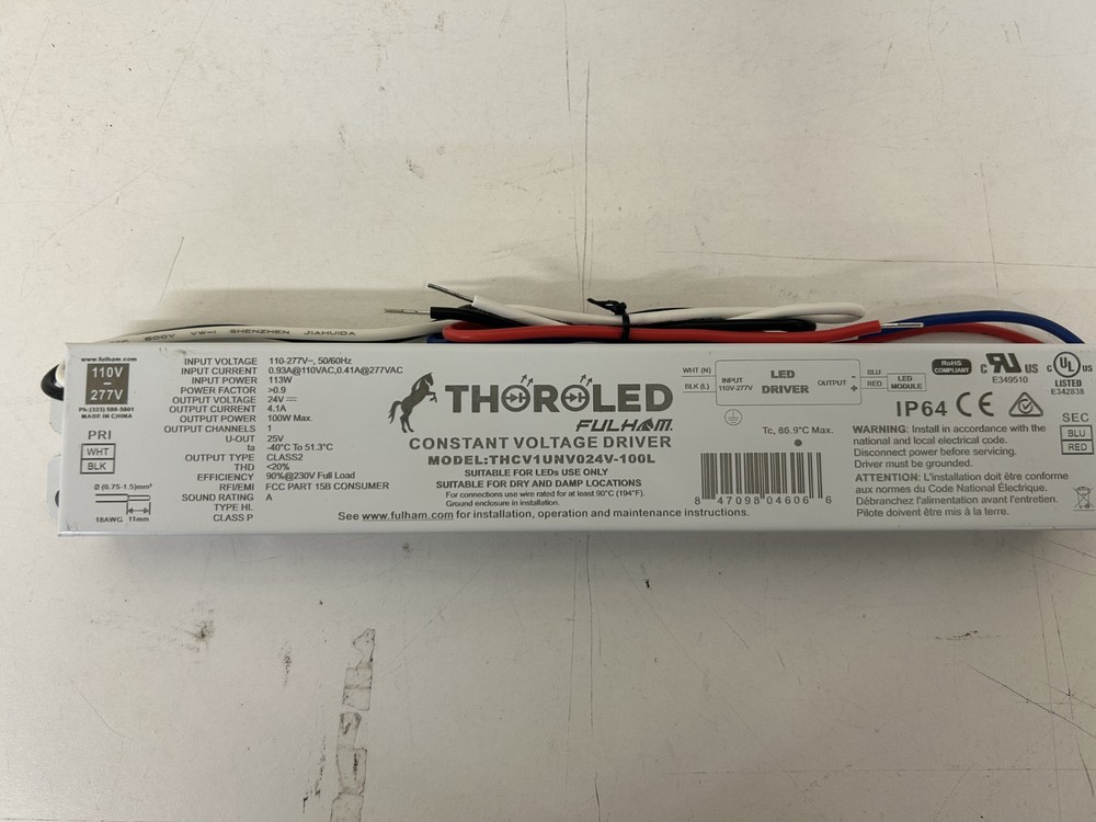Fulham THCV1UNV024V-100L LED Driver
