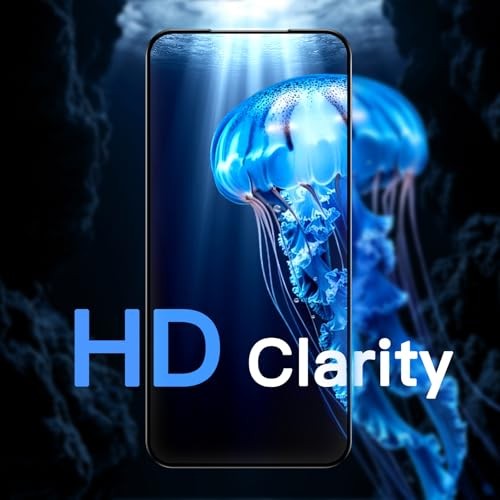Full Coverage Screen Protector for AR Anti Reflection, Black iPhone 17 Pro