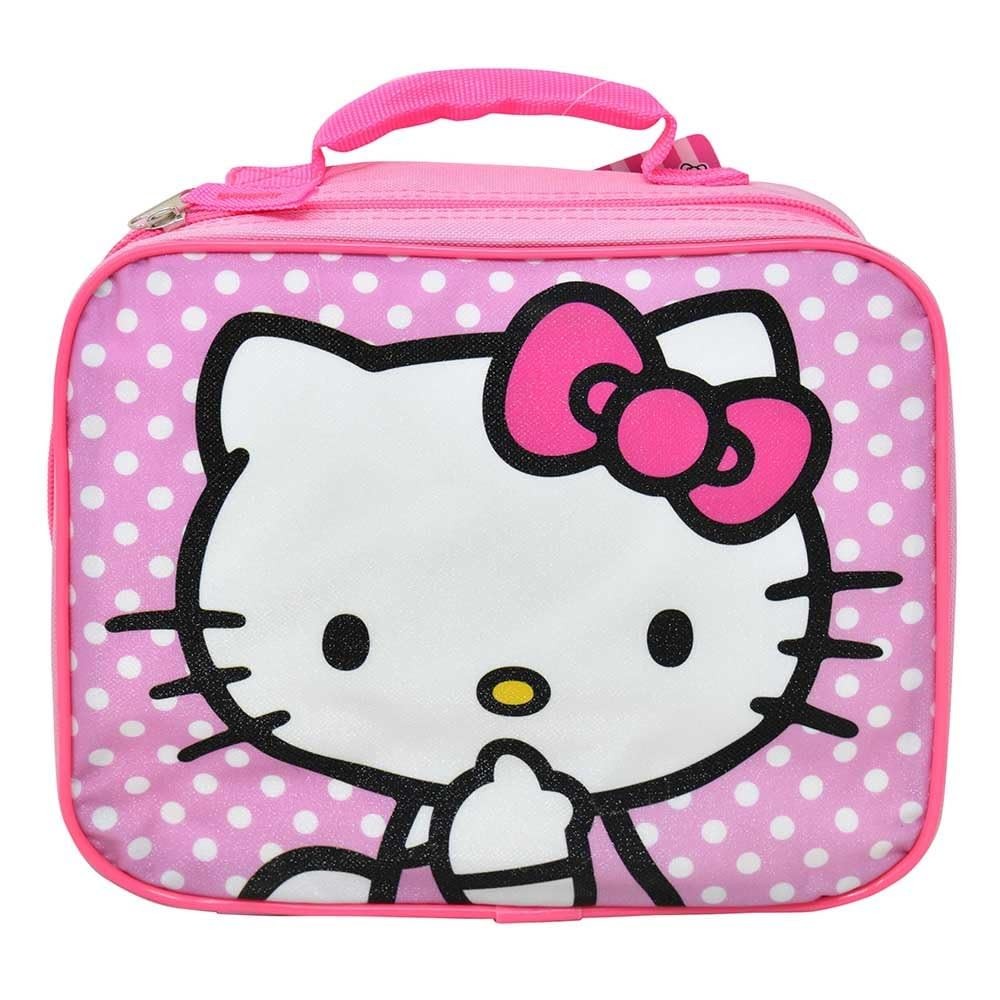 Fast Forward Kids Insulated Lunch Bag with Handle – Hello Kitty Rectangle Lunch