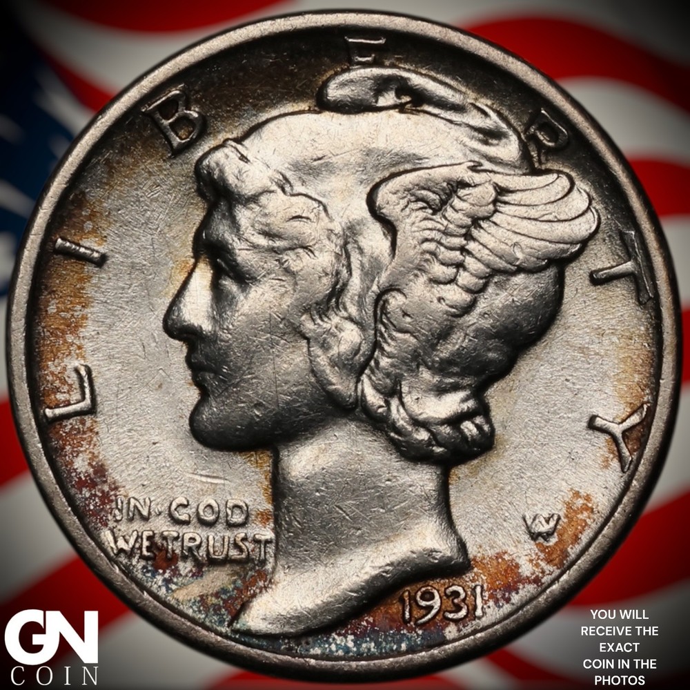 1931 S Mercury Dime A4860