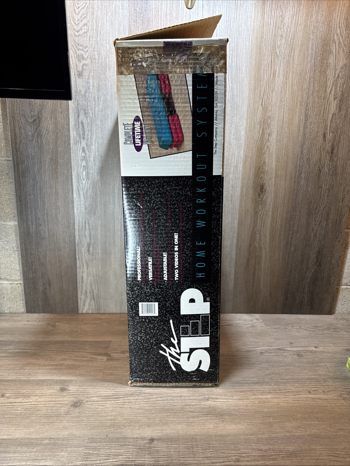 The Step Company Home Workout System Step Platform With 4 Risers 4” 6” 8”